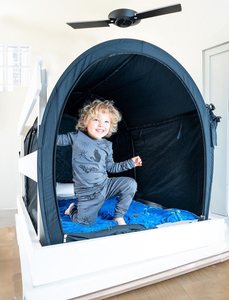 Cozy Sleep Handmade Wooden Enclosed Tent Bed