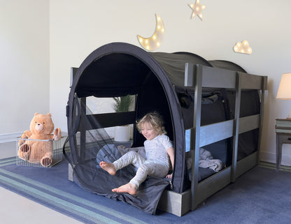 Cozy Sleep Handmade Wooden Enclosed Tent Bed